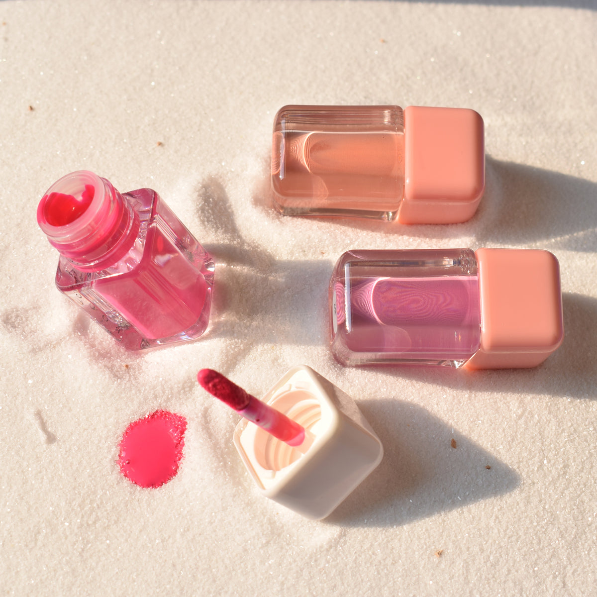 ice tube liquid blush accept private label blusher 20 colors  qunxiang cosmetics
