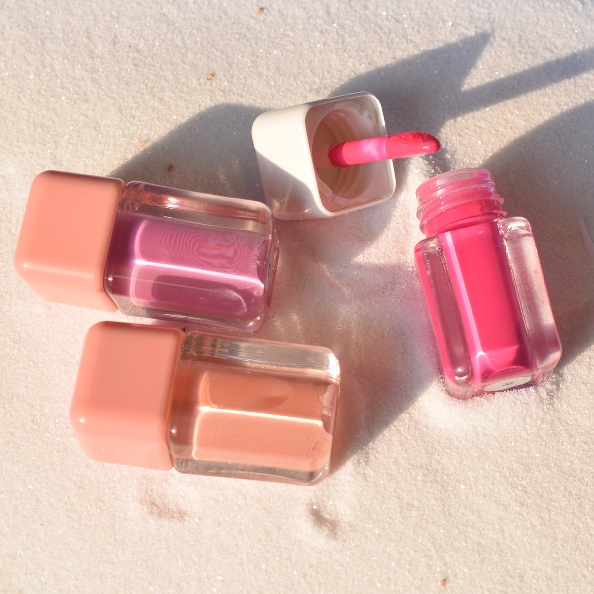 ice tube liquid blush accept private label blusher 20 colors  qunxiang cosmetics