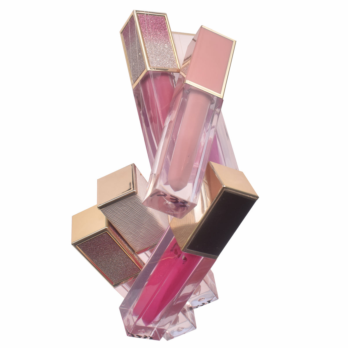 20 color matte shimmer finished private label  qunxiang cosmetics.