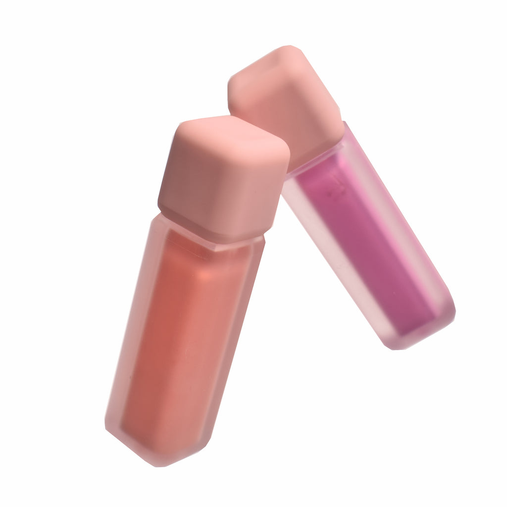20 color liquid blush fill in semi-transparent tube 5ml liquid blusher matte and shimmer color qunxiang cosmetics