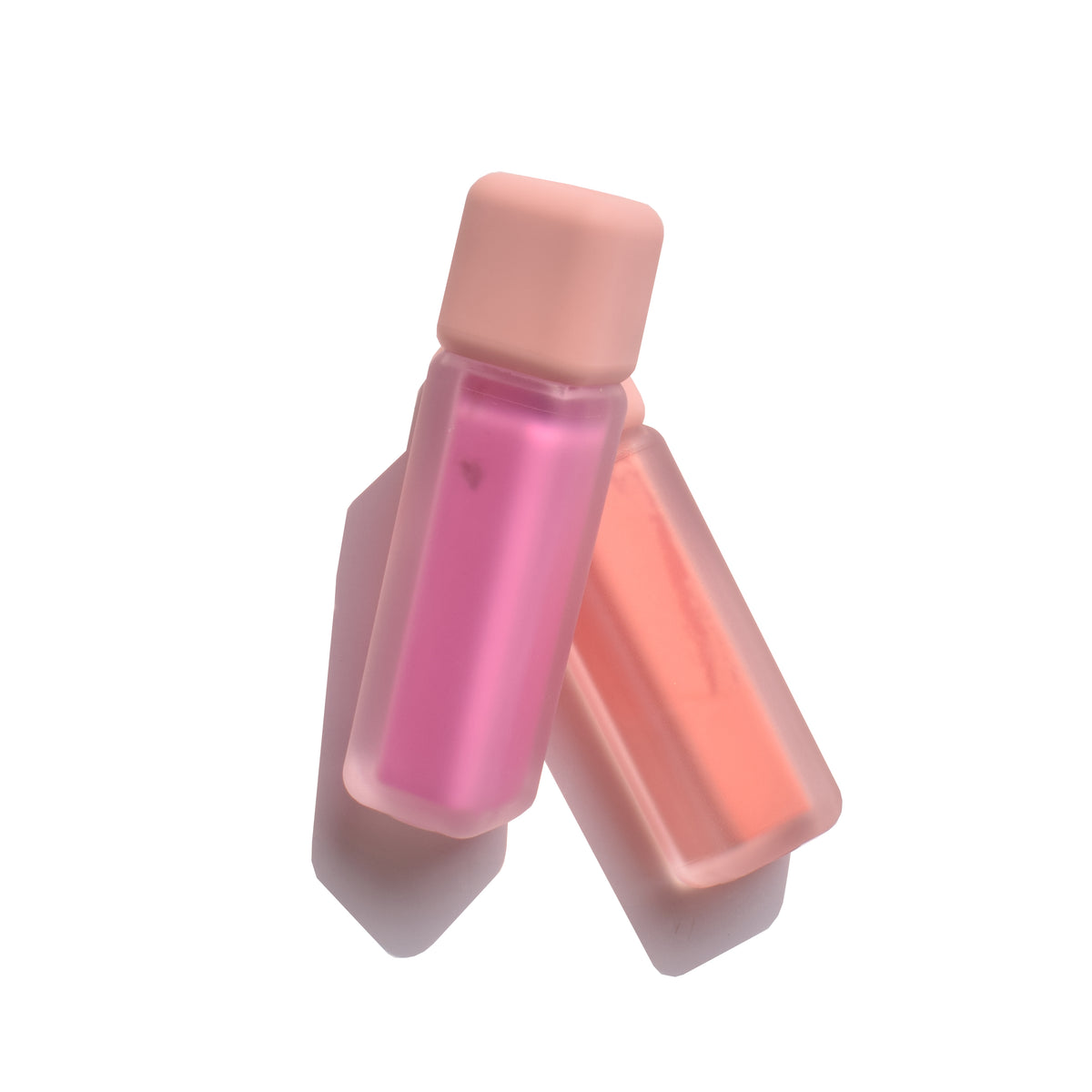 20 color liquid blush fill in semi-transparent tube 5ml liquid blusher matte and shimmer color qunxiang cosmetics