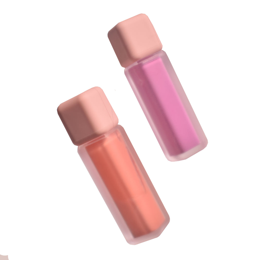 20 color liquid blush fill in semi-transparent tube 5ml liquid blusher matte and shimmer color qunxiang cosmetics