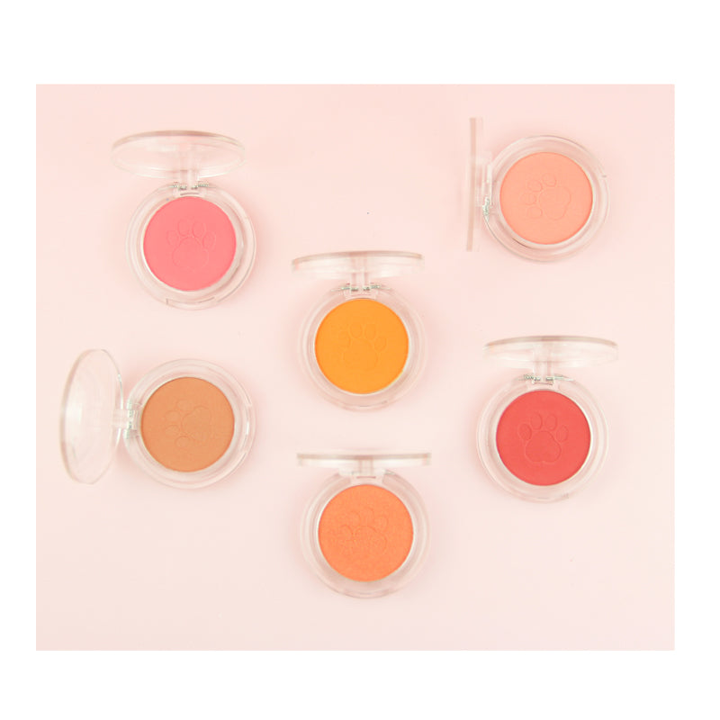 BLS07 single pressed  blush sweat light 10 color choice accept your logo print directly factory supply