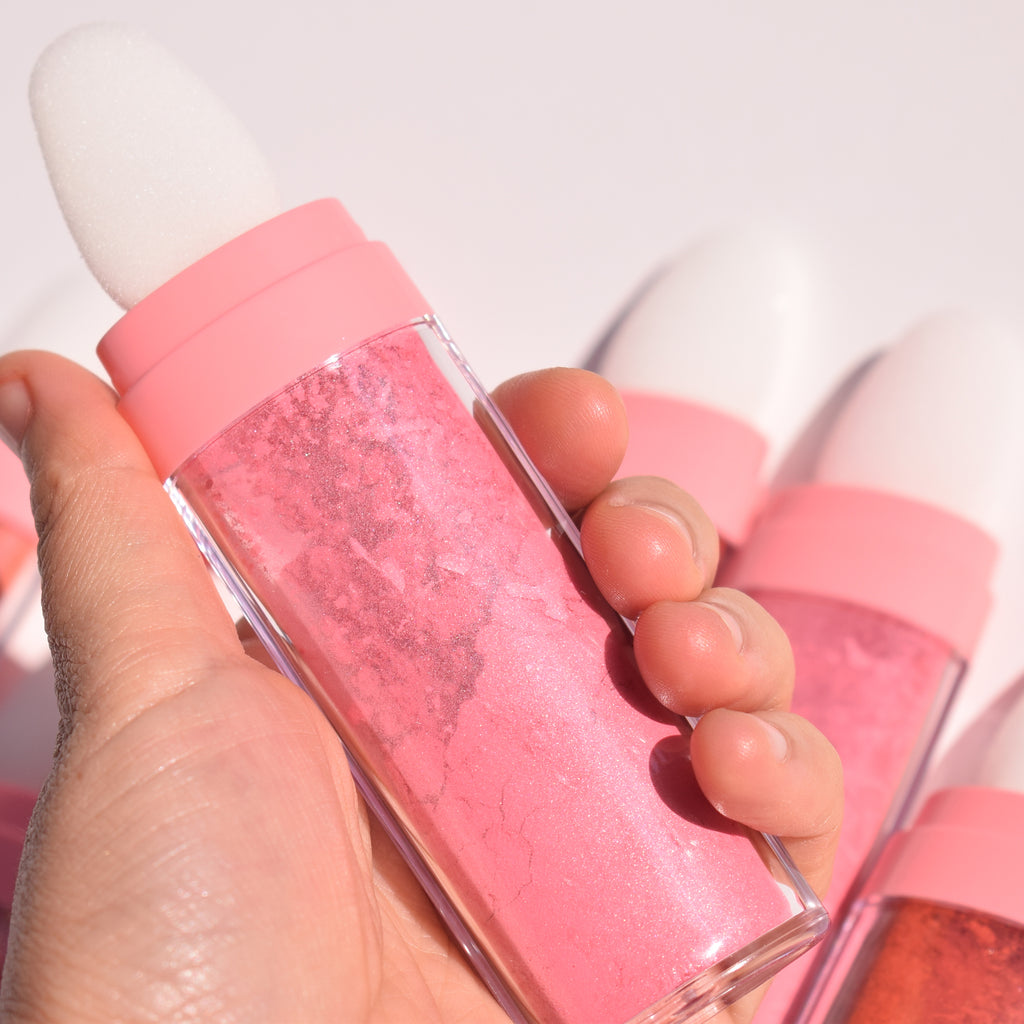 BLS13 MOQ 50pcs loose powder blush 5 colors choice