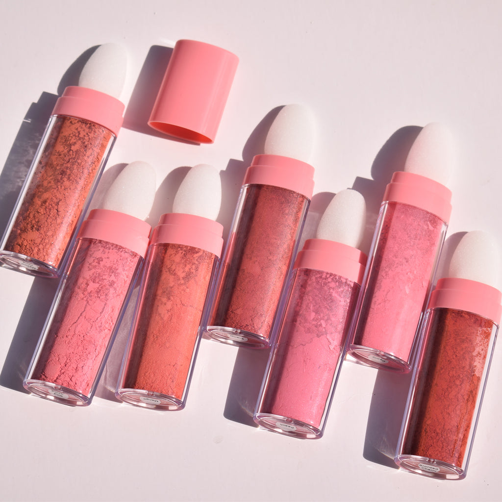 BLS13 MOQ 50pcs loose powder blush 5 colors choice