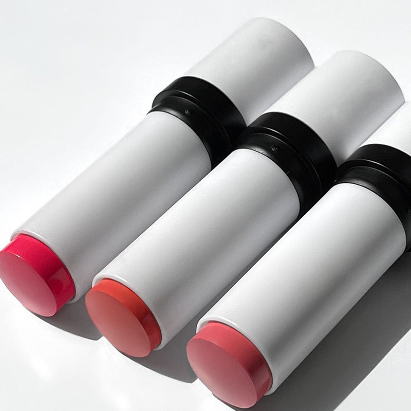 BLS28 MOQ50pcs  5 colors choice blush dual head with brush private label blusher factory supply