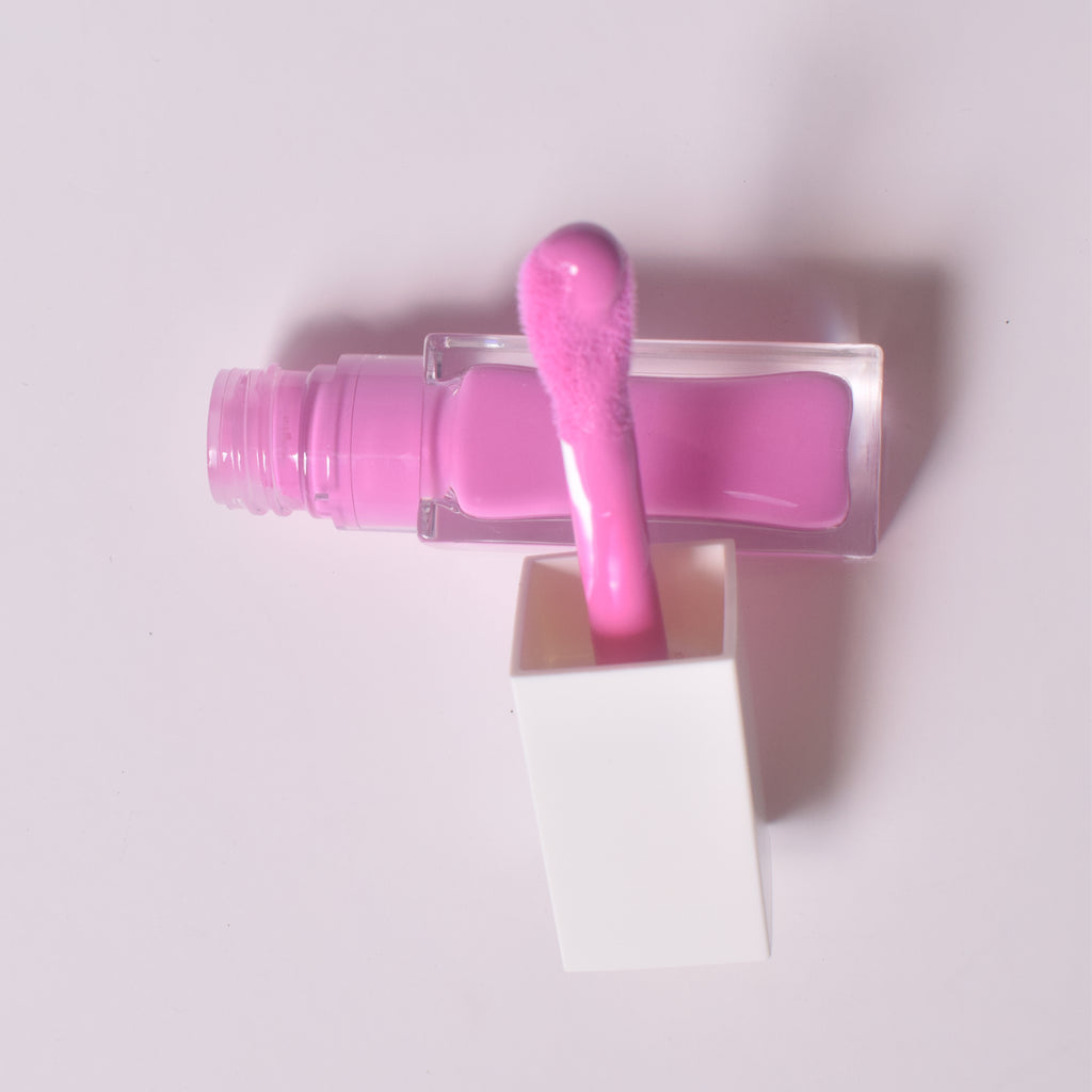 20 colors liquid blush MATTE &SHIMMER finished  clear tube with white cap.