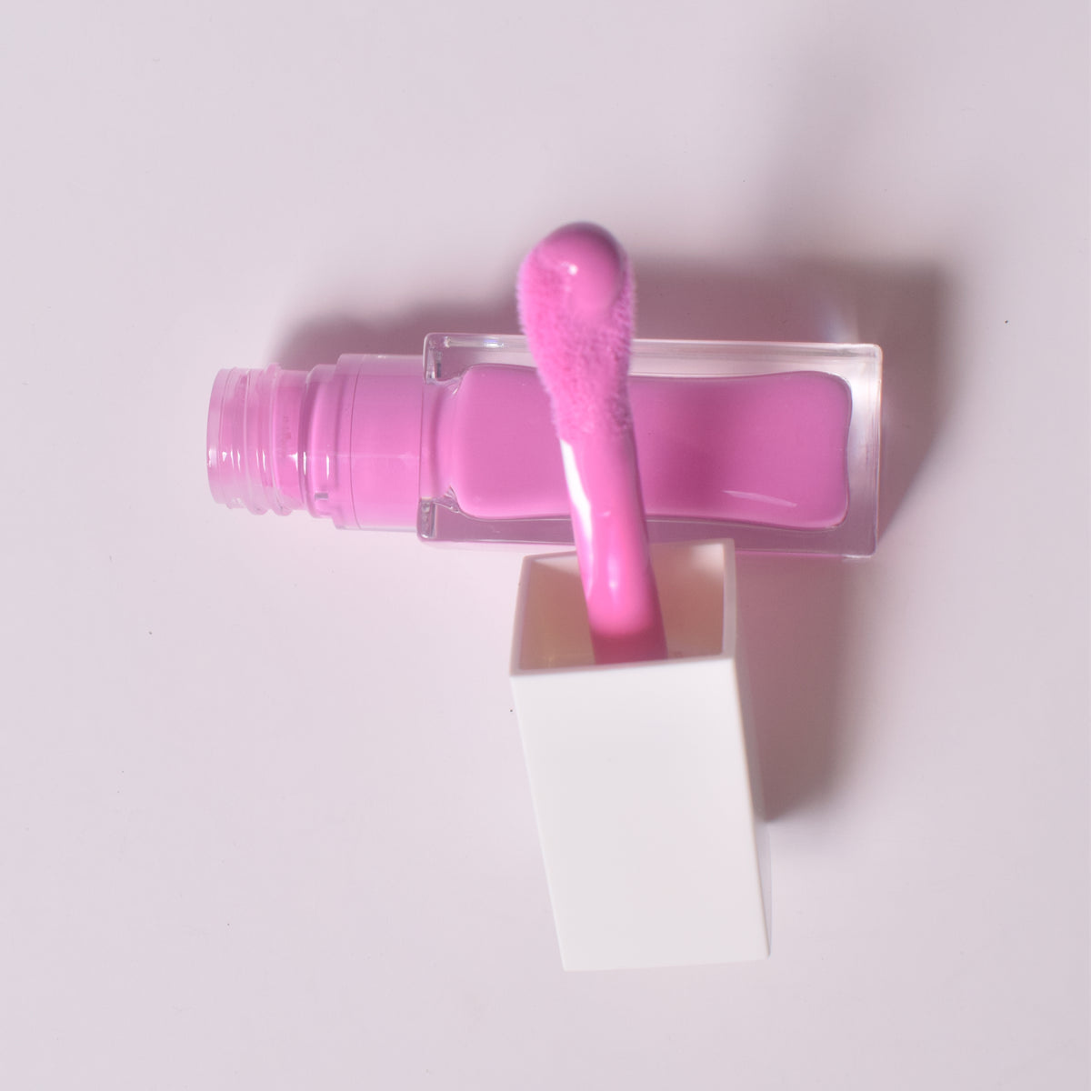 20 colors liquid blush MATTE &SHIMMER finished  clear tube with white cap.