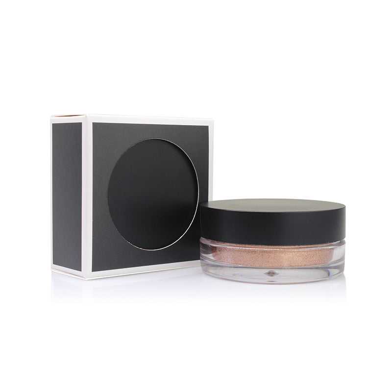 HLR04  8 color loose powder glitter shimmer highlight makeup  for face