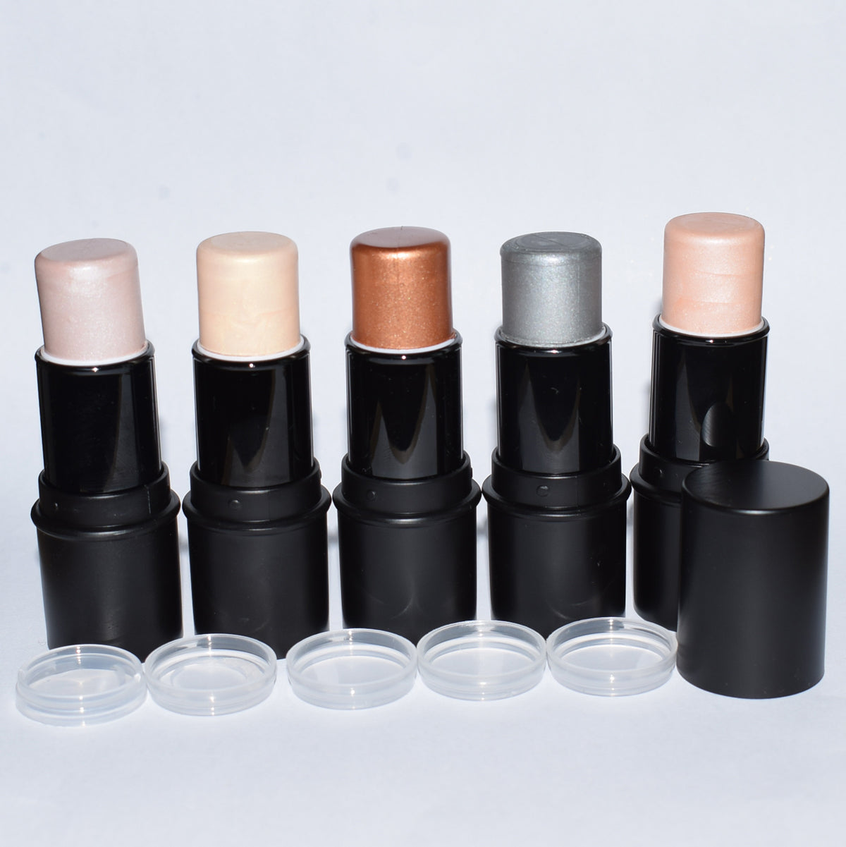 HLR06  5 colors highlight stick private label face makup highlighter