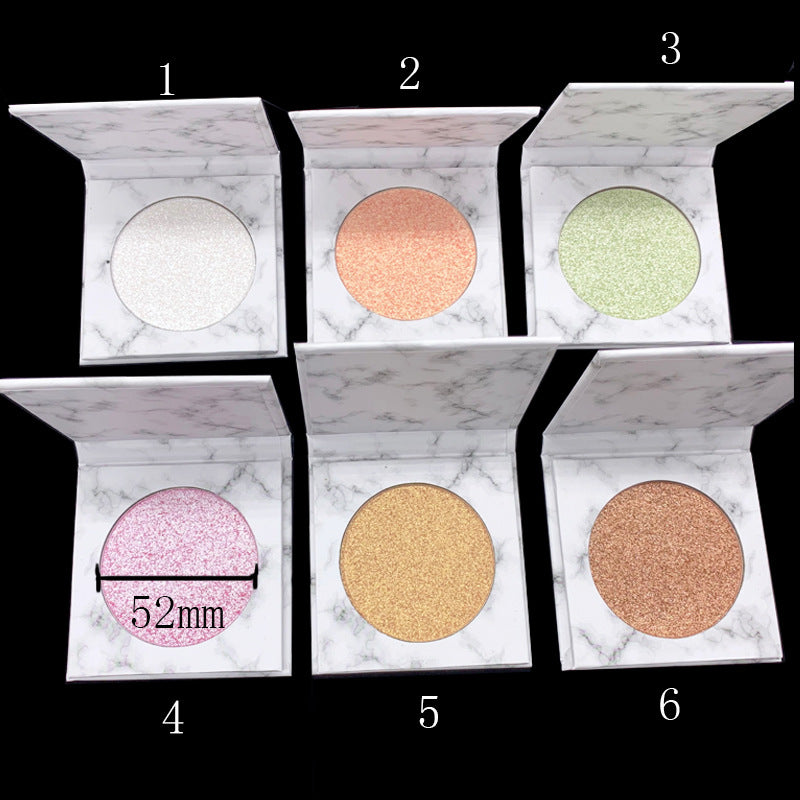 HLR07  6 colors Highlighter, potato-based brightening, high pearl shimmer, high highlighter powder.