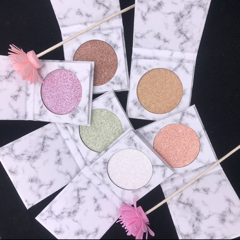 HLR07  6 colors Highlighter, potato-based brightening, high pearl shimmer, high highlighter powder.