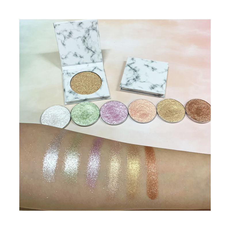 HLR07  6 colors Highlighter, potato-based brightening, high pearl shimmer, high highlighter powder.