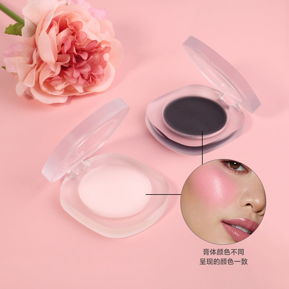 BLS26 MOQ 50pcs cream change color black and white blush face makeup blusher factory directly