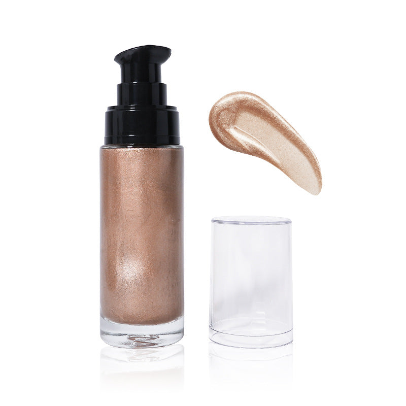 HLR05  5 colorsPotato Mashed Sandlightening Liquid highlight pink ,gold , light pink ,brown highlighter face makup