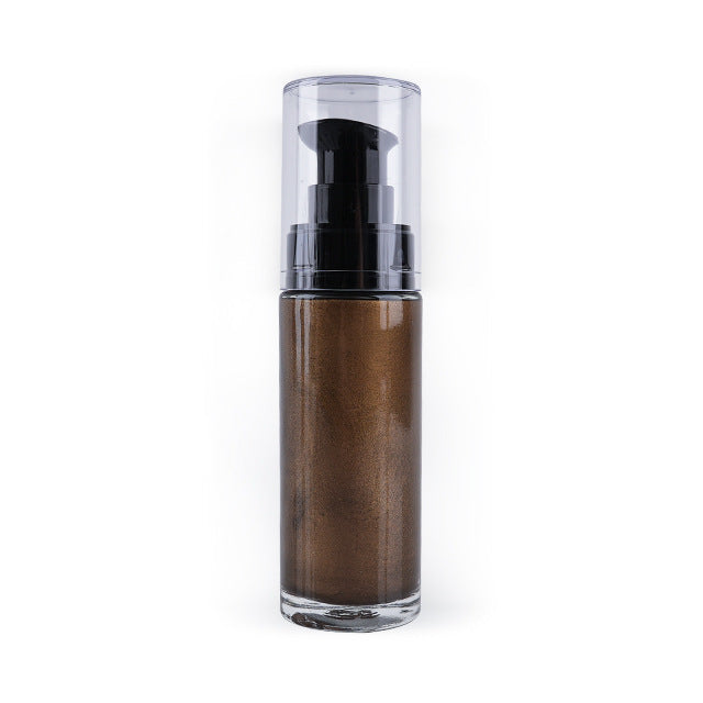 HLR05  5 colorsPotato Mashed Sandlightening Liquid highlight pink ,gold , light pink ,brown highlighter face makup