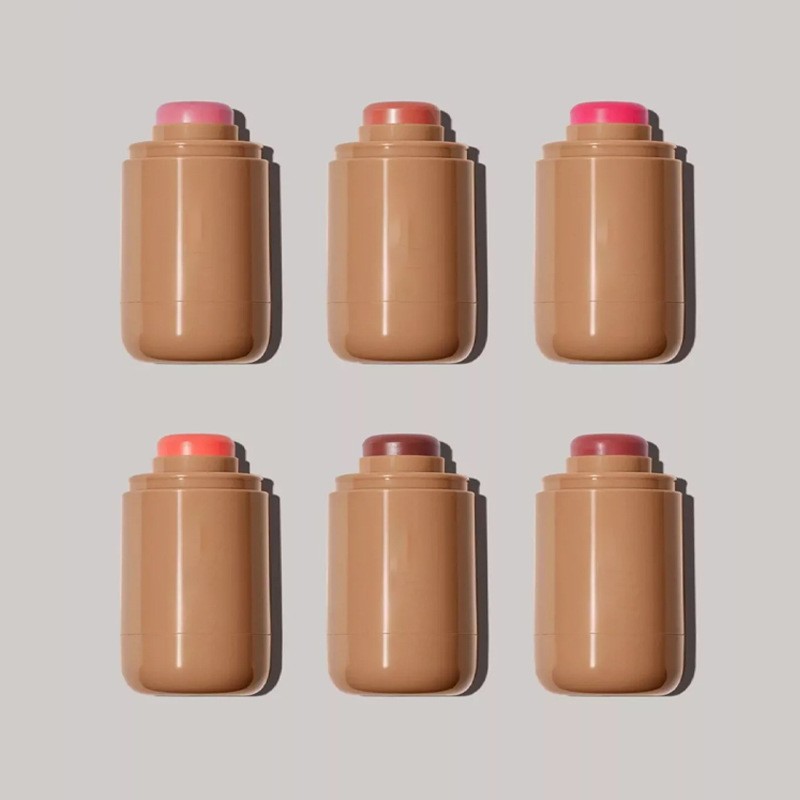 BLS31 MOQ 50pcs pocket blush stick 6 colors cream blusher factory directly supply