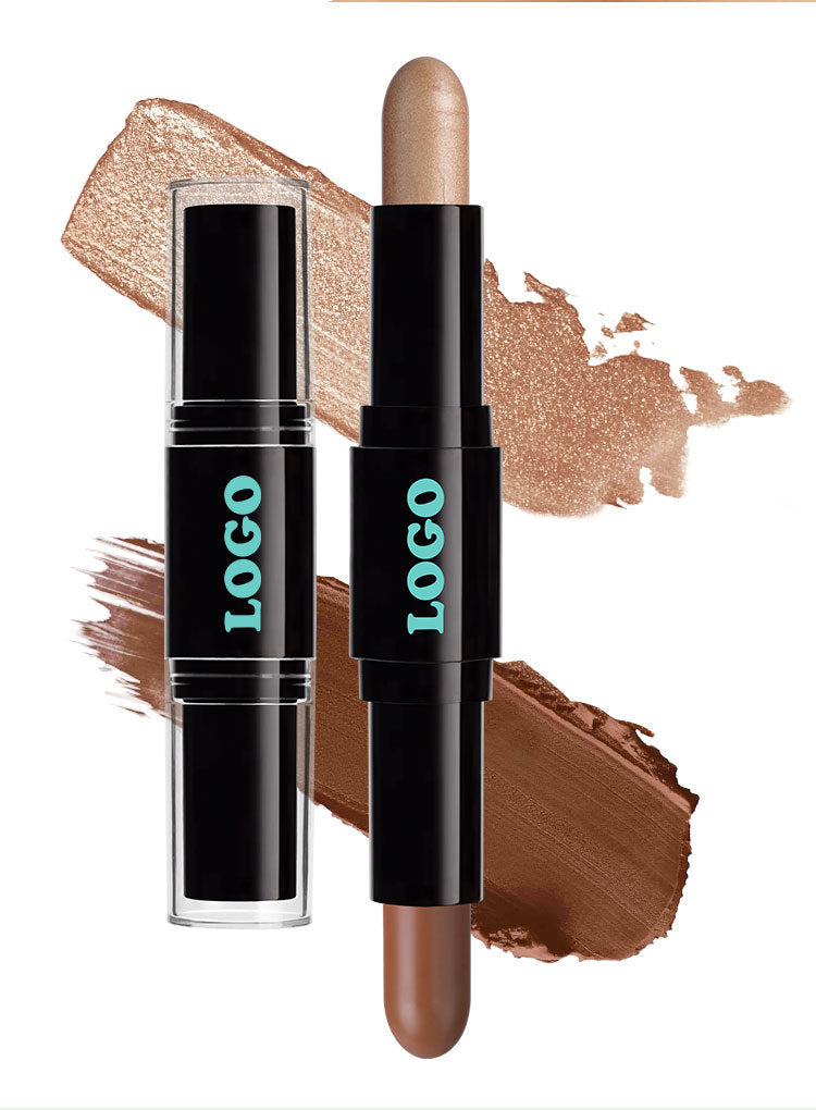 BLS32 MOQ50pcs 3color choice highlight bronze blush stick private label blusher factory directly supply