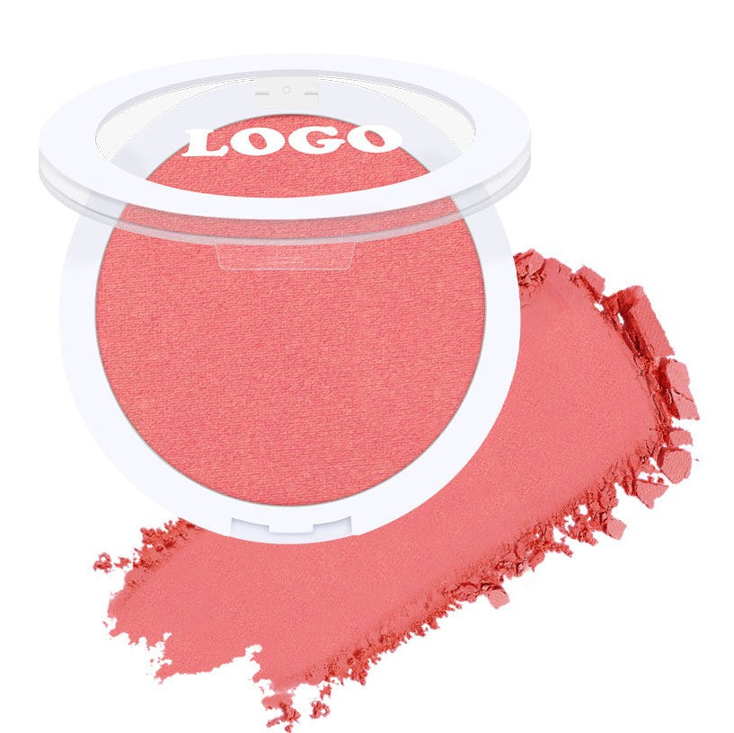 BLS29 MOQ 50pcs 24 color choice pressed powder round clear case private label factory directly supply